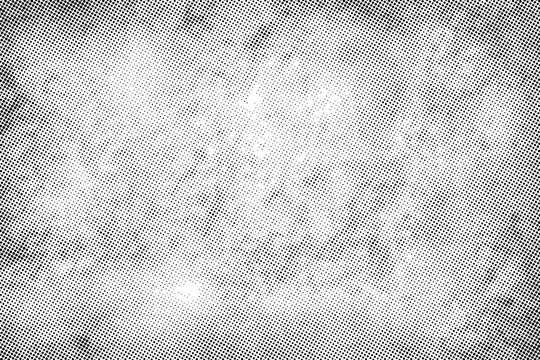 Grunge halftone black dost texture abstract background