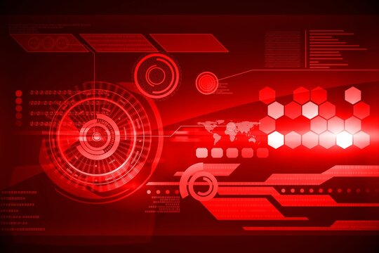 Futuristic technology interface