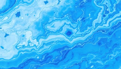 Obraz premium Abstract blue swirling marble texture (1)