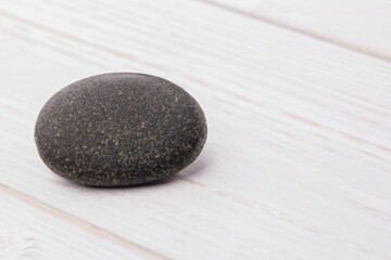 High angle view of gray stone