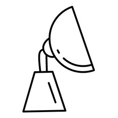Antenna icon vector