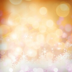 Glowing christmas background
