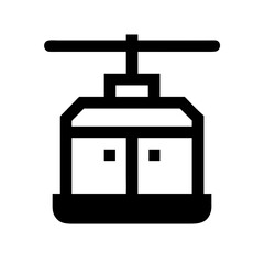 cable ferry transport icon