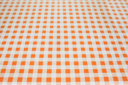 Fototapeta Full frame shot of orange fabric