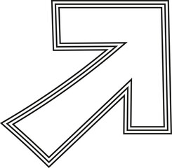 abstract background with arrows transparent background 