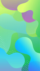 Vibrant abstract fluid design perfect for graphic design projects needing a splash of color and artistic flair. Ideal for modern branding.