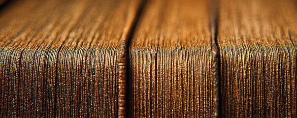 Close-up view of textured metal sheets reflecting light in a workshop setting during early morning hours
