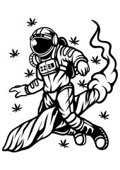 Astronaut Smoker