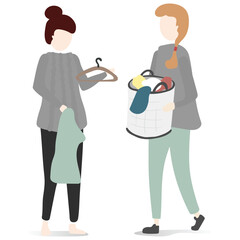 silhouette of peoples