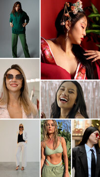 Vertical Multi screen Fashion Opener