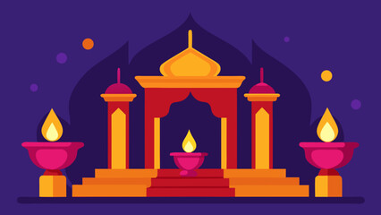 Ancient Asian architecture under a vast sky, a historical monument reflecting culture and religion, perfect for travel and tourism