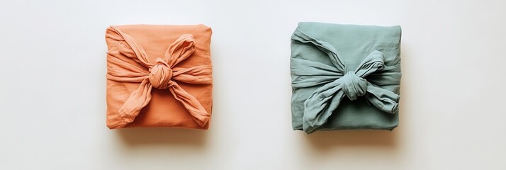 Explore fabric wrapping art with style and sustainable approach, with knot design