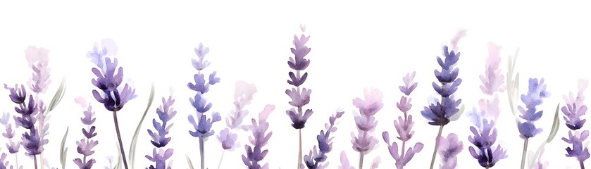 Delicate lavender blossoms in shades of purple and lavender.