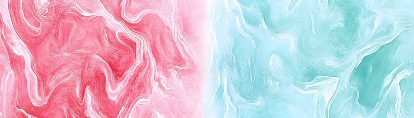 Abstract design with flowing colors.