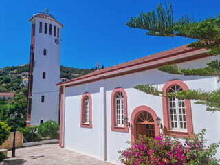 St John's church (Agios Ioannis), Kioni, Ithaca, Greece.
