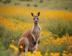 Kangaroo Sharp And Realistic Photo