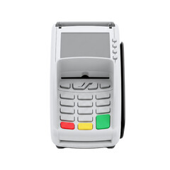 Credit card terminal for electronic payment
