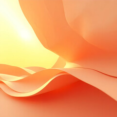 Warm golden hour light sculpted textured layers abstract
