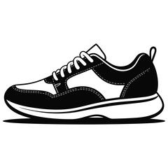 sport shoes isolated on white