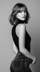 美女, 女性, 美しい, 顔, モデル, 日本, 韓国, 中国, アジア, カフェ, ファッション, 