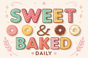 Gorgeous Sweet Baked Daily Text - Mysterious and Intriguing Visual Story Ideal for Marketing Project