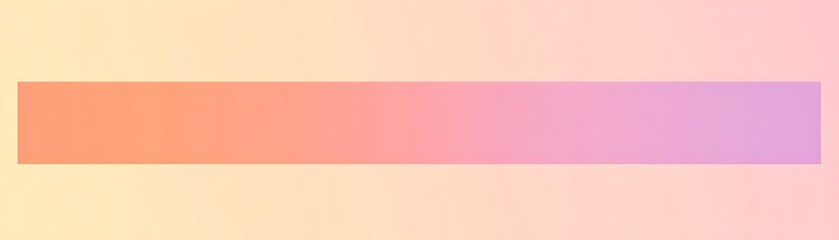 Horizontal gradient of pastel colors.