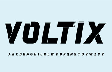 VOLTIX  -  Futuristic Bold Display Font for Tech and gaming