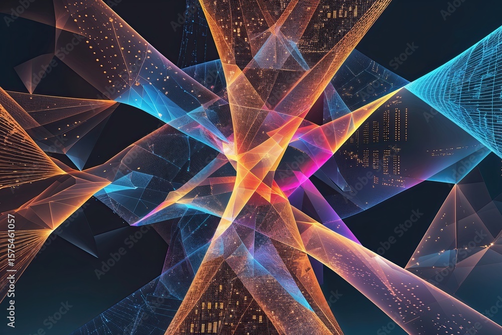 Poster next generation technology patterns in modern geometric data design