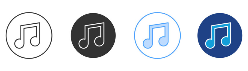 Tone Icon Set Multiple Style Collection