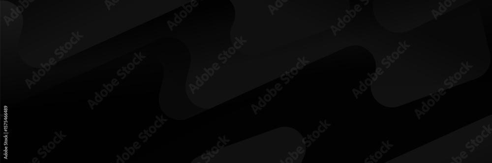 Wall mural abstract dark background featuring a soft black gradient and geometric shapes.