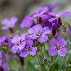 Beautiful purple crocus and saffron isolated on white background.