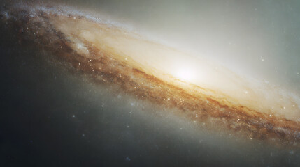 Mysterious pulsating cosmic object in a starry galaxy, revealing the wonders of astronomical discovery