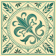 elegant-vintage-damask-pattern-wallpaper--golden-