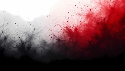 Abstract noise texture Gradient black red white backdrop.