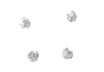 transparent crumpled paper sheets with unique creases dynamically falling and scattering mid-air against a pristine transparent studio background, ultra-photorealistic, shadowless, high contrast,