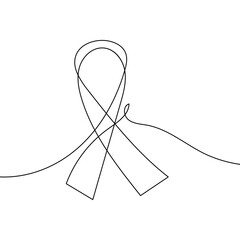 Continuous Line Ribbon 
