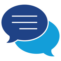 Message Dual Tone Icon Element For Design