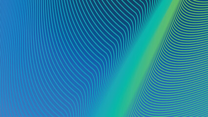 Blue Green Gradient Background with Striped Line Pattern for Fresh, Modern, and Dynamic Visual Design