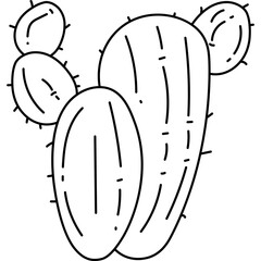 Cactus Outline