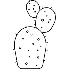 Cactus Outline
