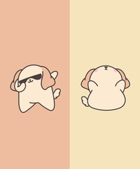 chibi puppy wallpaper