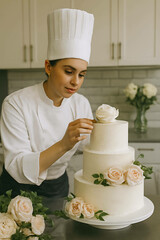little girl cook