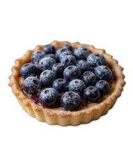 Delicious Blueberry Tart with Fresh Berries