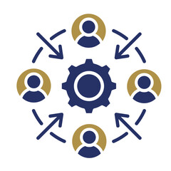 Employee Engagement  Icon Element For Design
