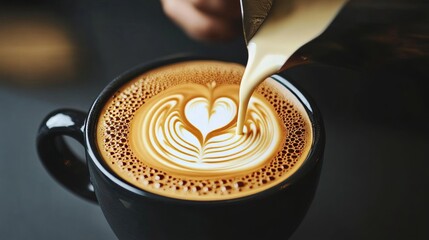 Delightful Latte Art Techniques Mastering Milk Foam, Espresso, and Stylish Cup Presentation