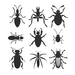 insect set vector 