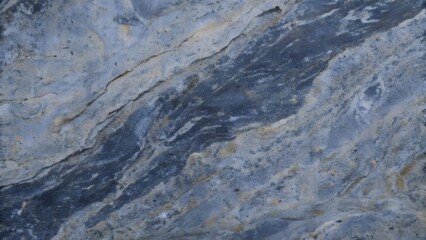 Satin Blue Bahia Granite Texture with Sleek Gray Vein Polished Design