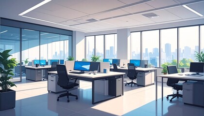modern office interior