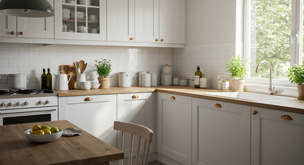modern kitchen interior