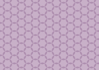 七宝柄をアレンジしたシックなシームレス背景_紫1